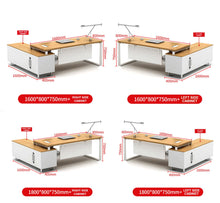 Load image into Gallery viewer, LuxSpace Executive L-Shaped Corner Desk - Mr Nanyang
