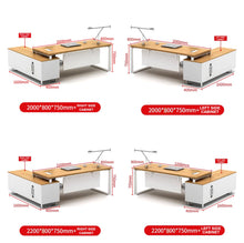 Load image into Gallery viewer, LuxSpace Executive L-Shaped Corner Desk - Mr Nanyang