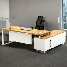 Load image into Gallery viewer, LuxSpace Executive L-Shaped Corner Desk - Mr Nanyang