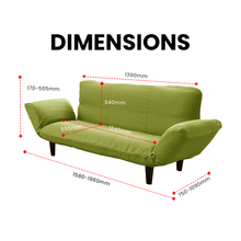 Load image into Gallery viewer, LeisureMax Reclining Couch Sofa - Mr Nanyang