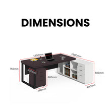 Load image into Gallery viewer, WorkStream Office L-shape Desk - Mr Nanyang