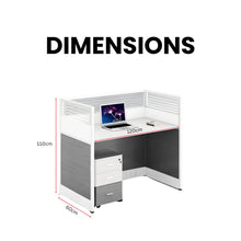 Load image into Gallery viewer, StudyMate Modern Home Office Study Table - Mr Nanyang