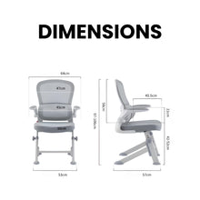 Load image into Gallery viewer, LearnLuxe Ergonomic Study Chair - Mr Nanyang