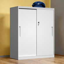 Load image into Gallery viewer, ZenSpace Minimal Office Metal Cabinet - Mr Nanyang