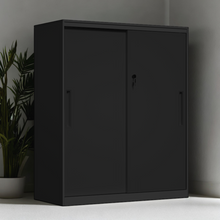 Load image into Gallery viewer, ZenSpace Minimal Office Metal Cabinet - Mr Nanyang