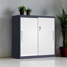 Load image into Gallery viewer, ZenSpace Minimal Office Metal Cabinet - Mr Nanyang