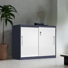 Load image into Gallery viewer, ZenSpace Minimal Office Metal Cabinet - Mr Nanyang