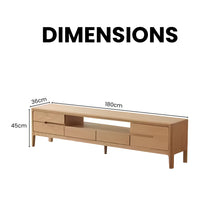 Load image into Gallery viewer, Vintage Vista Solid Oak TV Console - Mr Nanyang