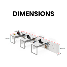Load image into Gallery viewer, WorkStream Office Desk Workstations - Mr Nanyang