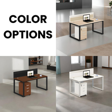 Load image into Gallery viewer, Versatile Study Desk with Drawer Pedestal - Mr Nanyang
