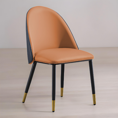Luxury Brass Accented Dining Chair - Mr Nanyang