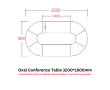 Load image into Gallery viewer, Foldable Meeting or Training Table - Mr Nanyang
