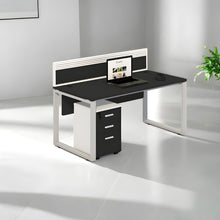 Load image into Gallery viewer, Elegant Study Table with Drawer Pedestal - Mr Nanyang