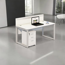 Load image into Gallery viewer, Elegant Study Table with Drawer Pedestal - Mr Nanyang