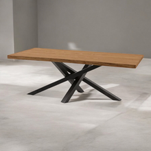 Load image into Gallery viewer, Spider Leg Solid Wood Dining Table - Mr Nanyang