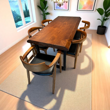 Load image into Gallery viewer, Solid Wood Dining Table with Live Edge - Mr Nanyang