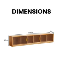 Load image into Gallery viewer, Stylish Solid Beechwood Sideboard Cabinet - Mr Nanyang