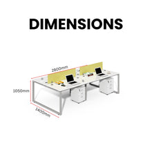 Load image into Gallery viewer, TeamStream Office Table for Collaborative Workspaces - Mr Nanyang