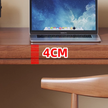 Load image into Gallery viewer, L-Shaped Solid Wood Study Table with Bookshelf for Students & Home Office - Mr Nanyang