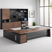Load image into Gallery viewer, Modern Edge Executive L-Desk - Mr Nanyang
