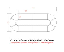 Load image into Gallery viewer, Foldable Meeting or Training Table - Mr Nanyang