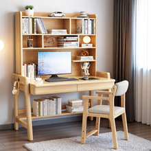 Load image into Gallery viewer, Solid Wood StudyTable with Shelves-Drawers - Mr Nanyang
