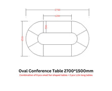 Load image into Gallery viewer, Foldable Meeting or Training Table - Mr Nanyang