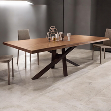 Load image into Gallery viewer, Spider Leg Solid Wood Dining Table - Mr Nanyang