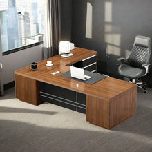 Load image into Gallery viewer, Stylish Modern L-Shaped Desk for Office - Mr Nanyang