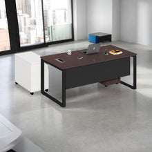 Load image into Gallery viewer, Contemporary Office Table with Side Cabinet - Mr Nanyang