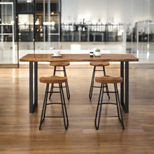 Load image into Gallery viewer, Solid Wood Bar Table: Bar Stool - Mr Nanyang