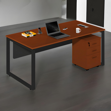 Load image into Gallery viewer, Compact Study Table with Drawer Pedestal - Mr Nanyang