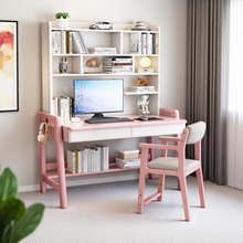 Load image into Gallery viewer, Solid Wood StudyTable with Shelves-Drawers - Mr Nanyang