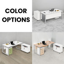 Load image into Gallery viewer, Contemporary Office Table with Side Cabinet - Mr Nanyang