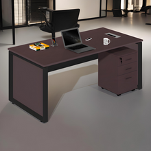 Load image into Gallery viewer, Durable Study Table with Drawer Pedestal - Mr Nanyang