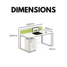 Load image into Gallery viewer, Versatile Study Desk with Drawer Pedestal - Mr Nanyang
