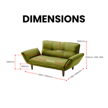 Load image into Gallery viewer, LeisureMax Reclining Couch Sofa - Mr Nanyang