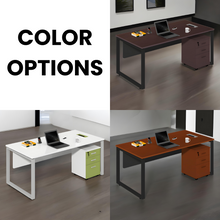 Load image into Gallery viewer, Compact Study Table with Drawer Pedestal - Mr Nanyang