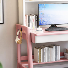 Load image into Gallery viewer, Solid Wood StudyTable with Shelves-Drawers - Mr Nanyang
