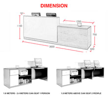 Load image into Gallery viewer, LuxeLobby Reception Front Desk - Mr Nanyang