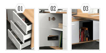 Load image into Gallery viewer, LuxSpace Executive L-Shaped Corner Desk - Mr Nanyang