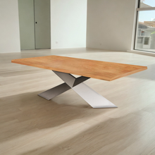 Load image into Gallery viewer, Nexus X Solid Wood Table - Mr Nanyang