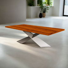 Load image into Gallery viewer, Nexus X Solid Wood Table - Mr Nanyang