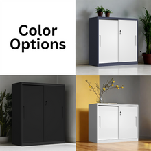 Load image into Gallery viewer, ZenSpace Minimal Office Metal Cabinet - Mr Nanyang