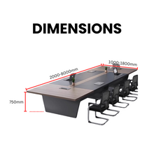 Load image into Gallery viewer, Vertex ProExecutive Conference Table - Mr Nanyang