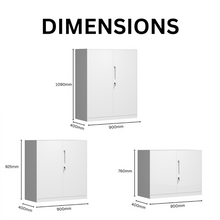 Load image into Gallery viewer, Half-height Steel Cabinet with Swing Door - Mr Nanyang