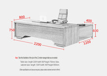 Load image into Gallery viewer, LuxLair Office L-shaped Table - Mr Nanyang