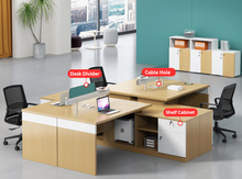 Load image into Gallery viewer, Flexiform L-Shape Office Desk System - Mr Nanyang