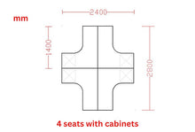 Load image into Gallery viewer, CrossLink Desk Set or Workstations - Mr Nanyang
