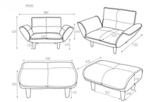 Load image into Gallery viewer, LeisureMax Reclining Couch Sofa - Mr Nanyang